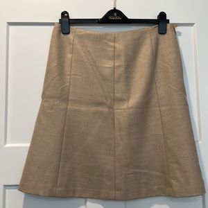 Brooks Brother skirt size 6 tan lined